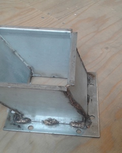 Down gate extension Q16 / E80 bucket elevator M&M